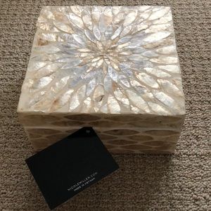 Nicole Miller Mother of Pearl box